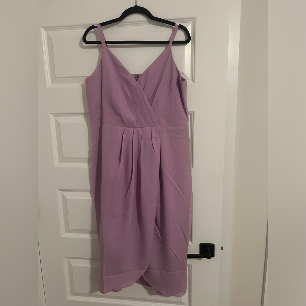 City Chic Tulip Flutter Dress